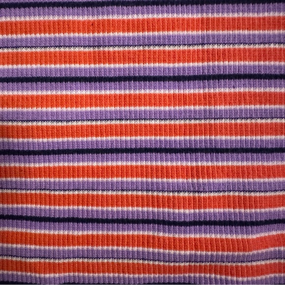 Teddy Fresh x Peanuts Woodstock Striped Ribbed Tank Top S Y2K Streetwear - Picture 7 of 7